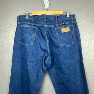 Wrangler 13MWZPW Cowboy Cut Original Fit Men's Jeans Size 36x30 Blue